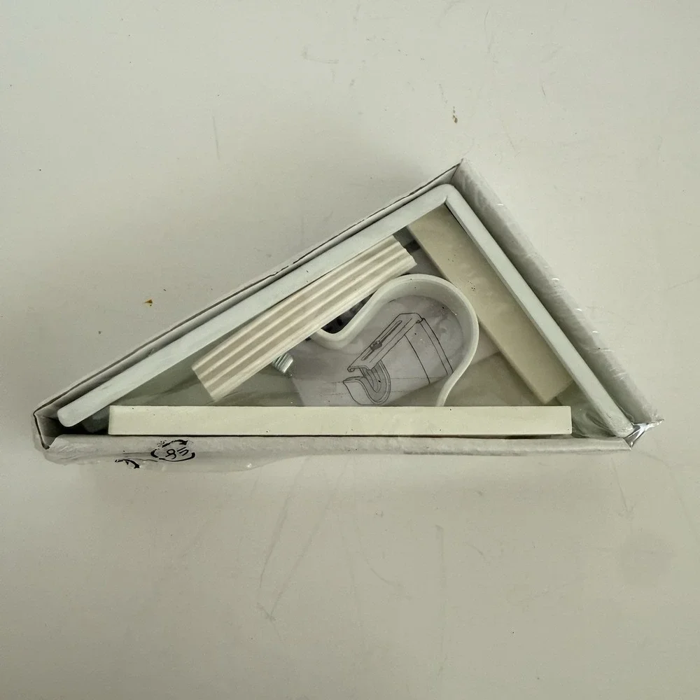 IKEA BETYDLIG Curtain Rod Wall‎ Ceiling Bracket Holder Lot Of 3 White 302.198.89